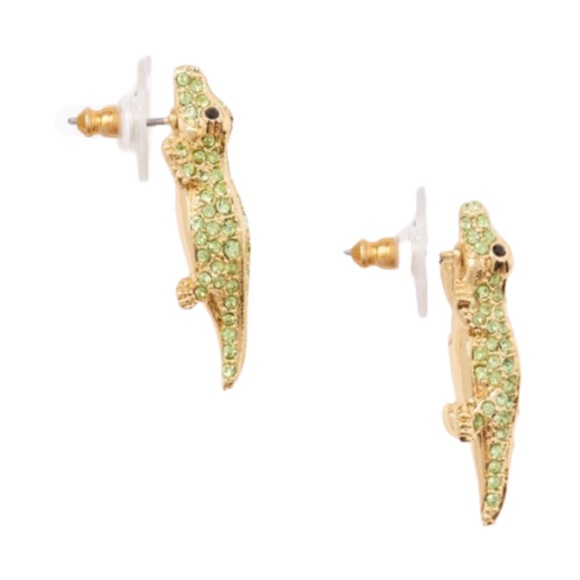 KATE SPADE • Swamped Alligator Earrings - Picture 3 of 6